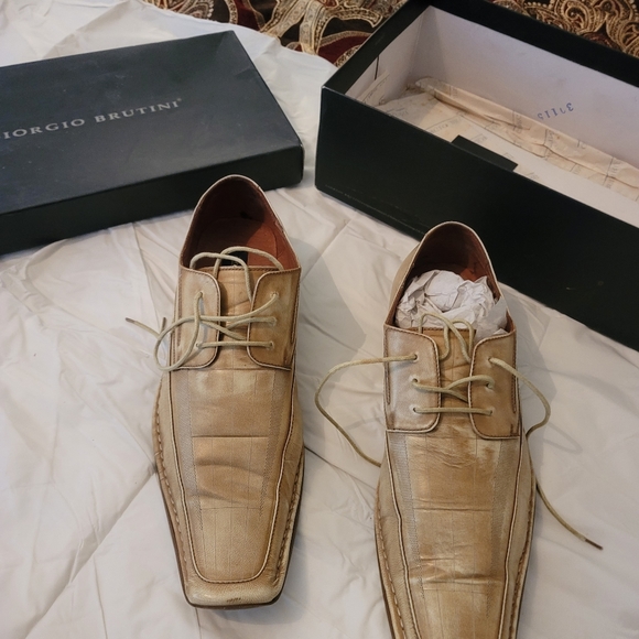 Giorgio Brutini Taupe old School - Picture 2 of 5
